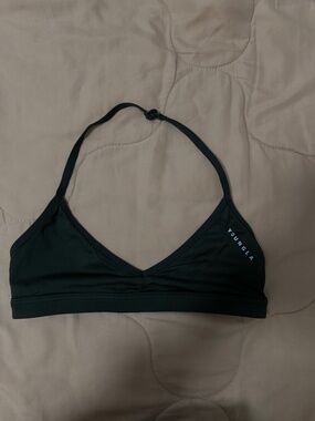YoungLA W335 - Urban V-Neck Bra in Forest Night